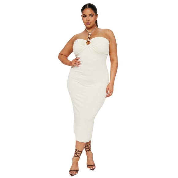 Fashion Nova Texture Dress - Picture 1 of 12
